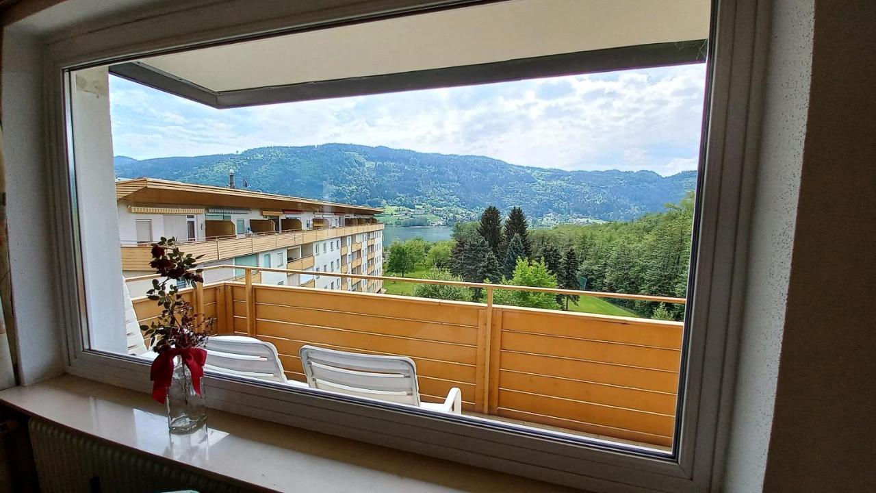 Kaspar Haus Kmb Seeblick Appartement Am Ossiacher See Mit Direktem Seezugang, Hallenbad Bodensdorf Buitenkant foto
